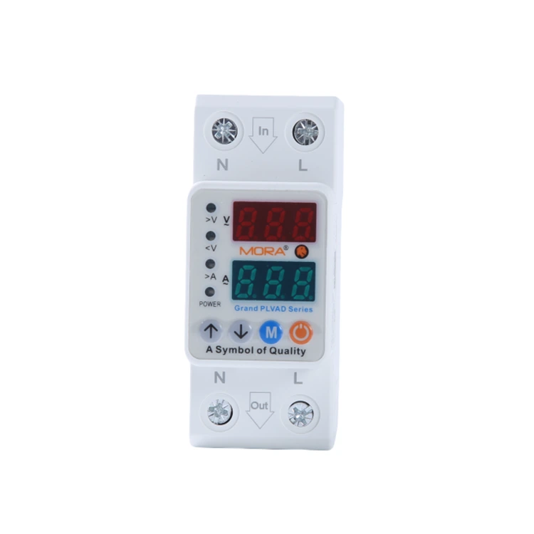 Single-Phase 230V Adjustable Overvoltage Protector