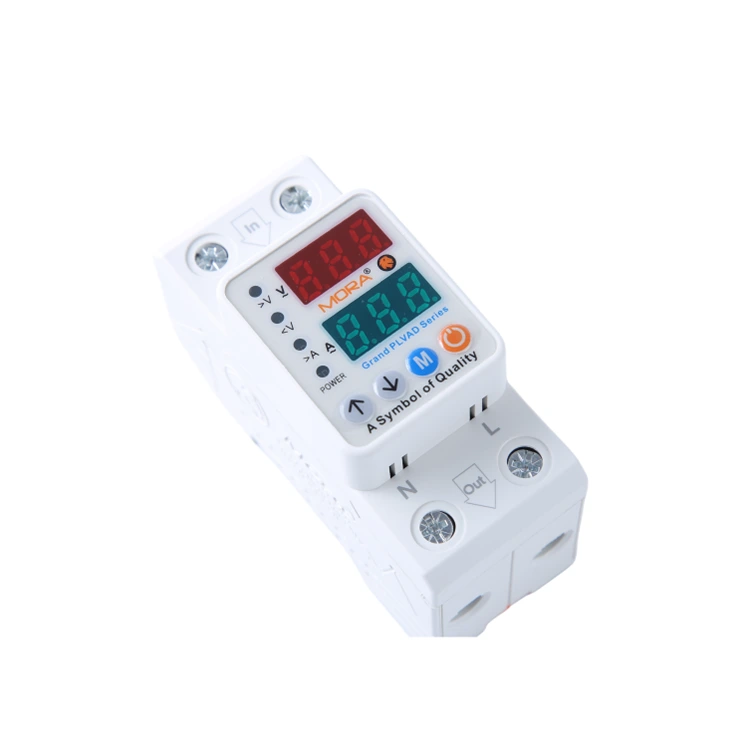 Single-Phase 230V Adjustable Overvoltage Protector